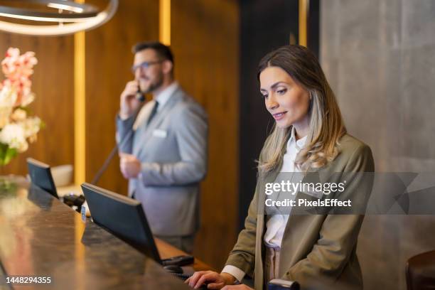 Hotel Supervisor at Work
